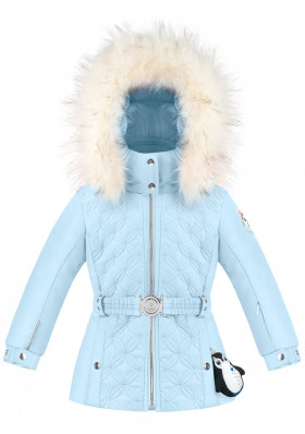 Dziecięca kurtka dziewczęca Poivre Blanc W21-1003-BBGL / A Ski Jacket quilted whisper blue