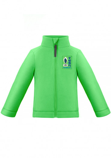 detail Dziecięca bluza chłopięca Poivre Blanc W21-1510-BBBY / A Micro Fleece Jacket fizz green