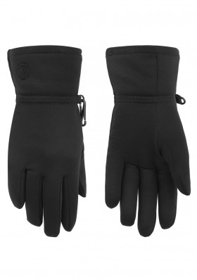 Damskie rękawiczki na palce Poivre Blanc W21-1775-WO / A Stretch Fleece Gloves black