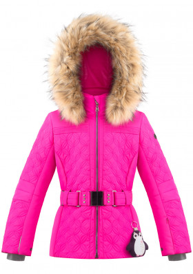 Dziecięca kurtka zimowa Poivre Blanc W21-1003-JRGL / A Ski Jacket quilted mega pink