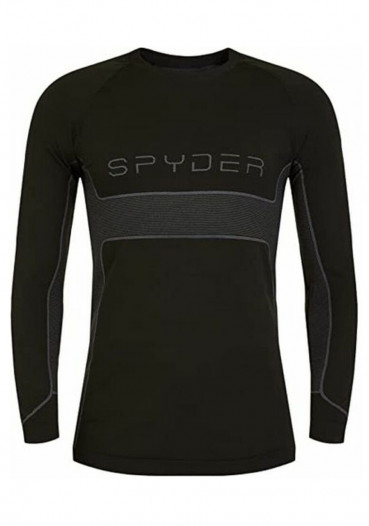 detail Męski T-shirt + spodnie Spyder Momentum Baselayer Black