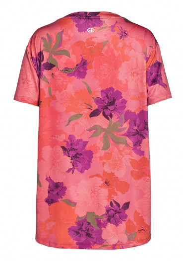 detail Damski t-shirt Goldbergh AZALEA short sleeve top FLOWERS