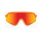náhled 100% Glendale - Soft Tact Neon Orange - HiPER Red Multilayer Mirror Lens
