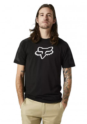 Męska koszulka Fox Dvide Ss Tech Tee Black