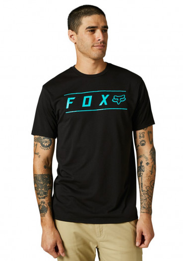 detail Męska koszulka Fox Pinnacle Ss Tech Tee Black