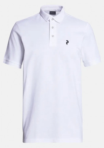 T-shirt męski Peak Performance M Classic Cotton Polo White