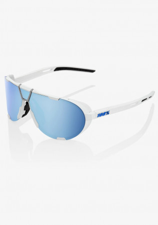 detail 100% WESTCRAFT - Soft Tact White - HiPER Blue Multilayer Mirror Lens