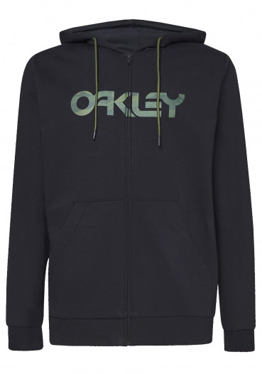 detail Bluza męska Oakley Teddy Full Zip Hoddie Black/Core Camo