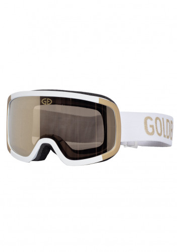 Gogle narciarskie damskie Goldbergh Eyecatcher Goggle White/Gold