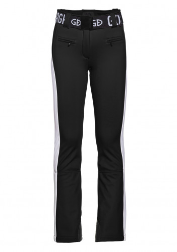 Damskie spodnie Goldbergh Runner Ski Pants Black/White