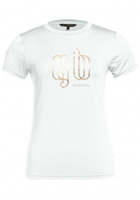 Damski T-shirt Goldbergh Midtown Logo White
