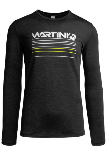 detail Męski T-shirt Martini Select_2.0 Black/Lime