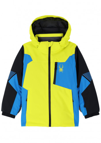 Dziecięca kurtka Spyder Mini Leader Yellow/blue/blk