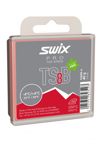 Swix TS08B-4 Top Speed B,červený,-4°C/+4°C,40g