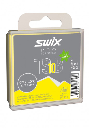 detail Swix TS10B-4 Top Speed B,žlutý,0°C/+10°C,40g