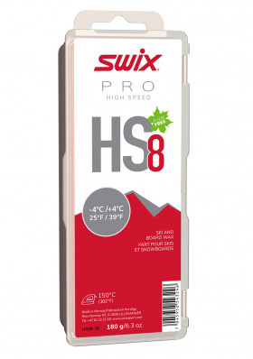 Swix HS08-18 High Speed,červený,-4/+4°C,180g