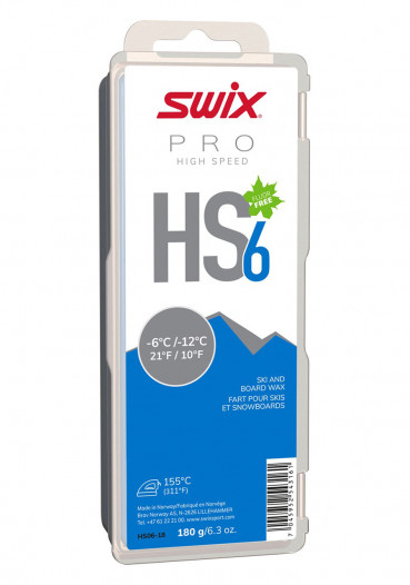 detail Swix HS06-18 High Speed,modrý,-6°C/-12°C,180g