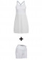 náhled Goldbergh Cheer Dress With Inner Short white