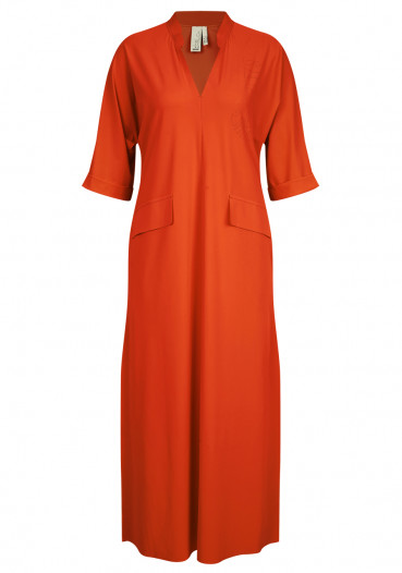 detail Damska sukienka Sportalm Lazy Orange