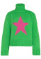 náhled Goldbergh Beauty Long Sleeve Knit Sweater flash green