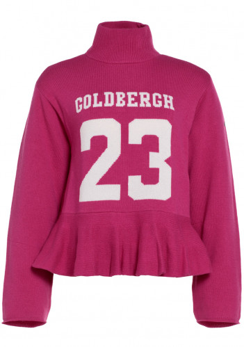 Goldbergh Dangle Long Sleeve Knit Sweater passion pink