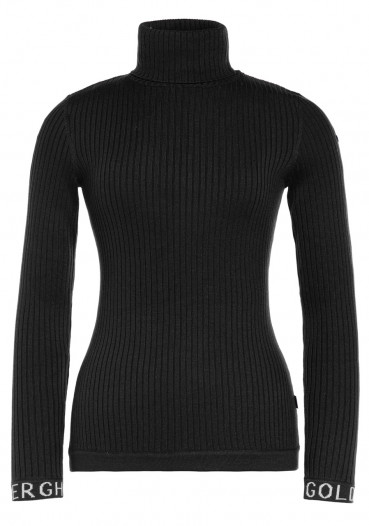 detail Goldbergh Mira Long Sleeve Knit Sweater black