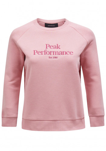 Peak Performance W Original Crew Warm Blush