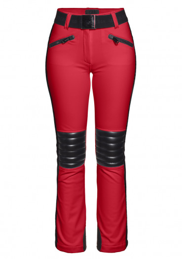 detail Damskie spodnie narciarskie Goldbergh ROCKY ski pant RUBY RED