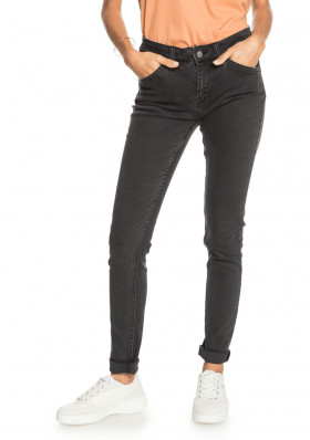 Damskie jeansy Roxy ERJDP03254-KVJW Stand by you czarne spodnie J Pant