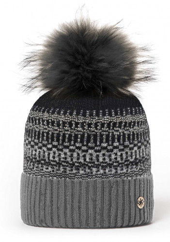 Damska czapka Granadilla Abstract Fur Black