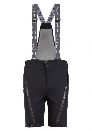 detail Męskie spodnie Spyder Softshell Training Short Black