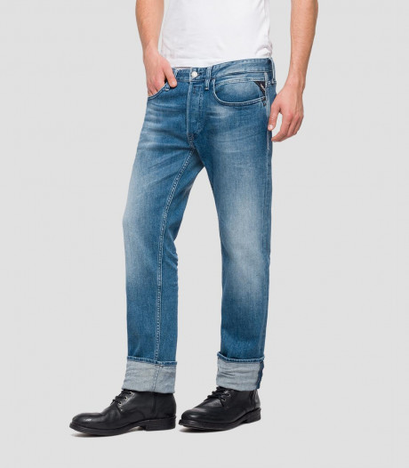 detail Męskie jeansy Replay MA955 000101243