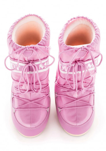 detail Dziecięce buty zimowe Tecnica Moon Boot Nylon Pink JR