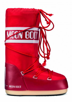 Dziecięce buty zimowe Tecnica Moon Boot Nylon Red JR