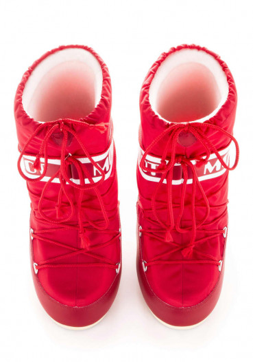 detail Dziecięce buty zimowe Tecnica Moon Boot Nylon Red JR