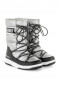 náhled Zimowe buty dziecięce MOON BOOT JR GIRL QUILTED WP silver / black