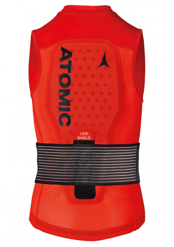 Ochraniacz kręgosłupa dziecka Atomic Live Shield Vest Jr Red