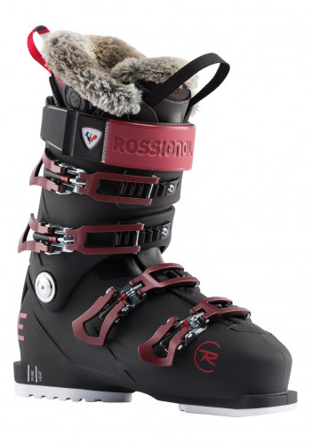 Damskie ogrzewane buty narciarskie Rossignol-Pure Heat czarne