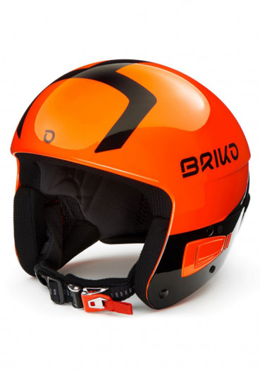 detail Kask narciarski Briko Vulcano Fis 6.8 SH Orange Fluo Black