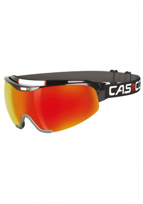 Okulary biegowe Casco Spirit Carbonic Czarno-Czerwone