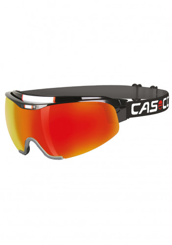 Okulary biegowe Casco Spirit Carbonic Czarno-Czerwone