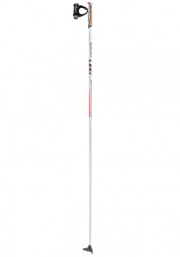detail Damskie kijki do narciarstwa biegowego LEKI CC 600 WHITE-DARKANTHRACITE-FLUORESCENT RED