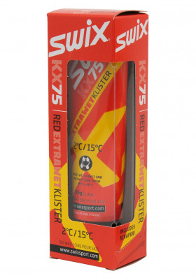 Swix KX75 vosk klistr Extra Wet, 55g, +2°C/+15°C