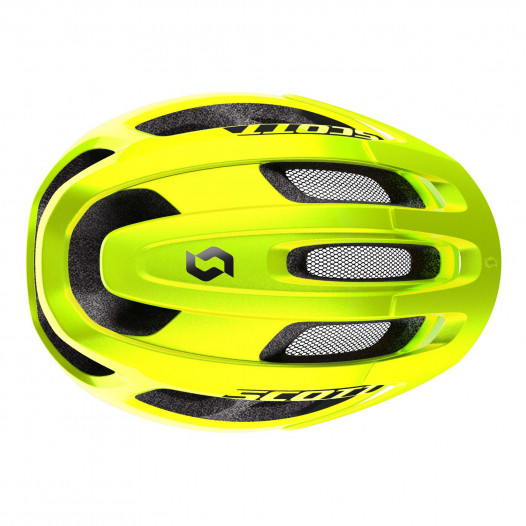 detail Kask rowerowy Scott Helmet Supra (CE) żółty fluoresc