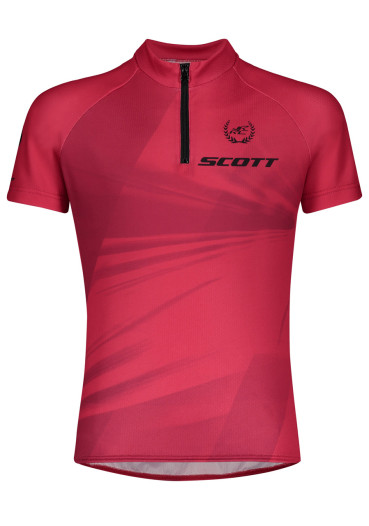 detail Koszulka dziecięca Scott Shirt Jr RC Pro s / sl lol pink / blk