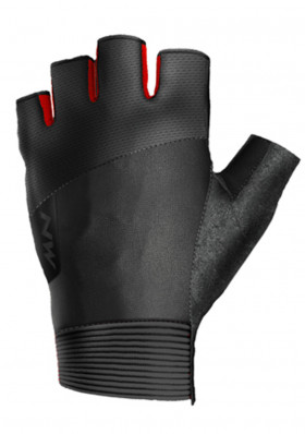 rękawiczki rowerowe Northwave Extreme Short Fingers Glove Black/Red