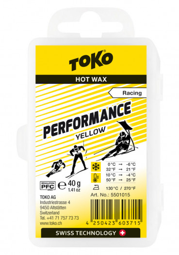 detail Wosk Toko Performance Yellow 40g