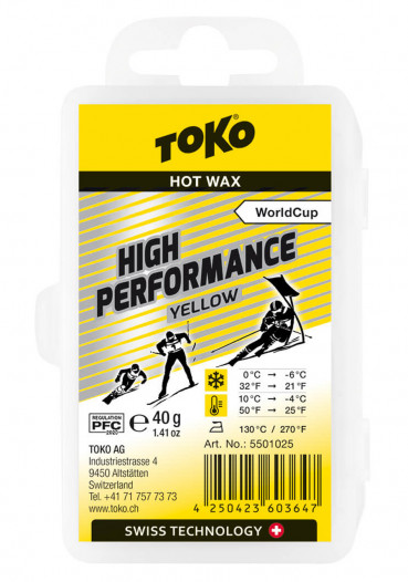 detail Wosk Toko High Performance Yellow 40g