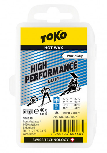 detail Wosk Toko High Performance Blue 40g