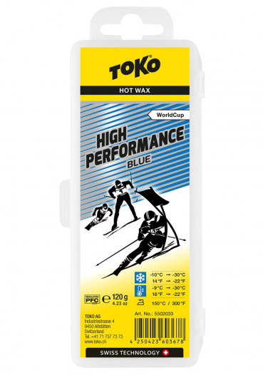 detail Wosk Toko High Performance Blue 120g